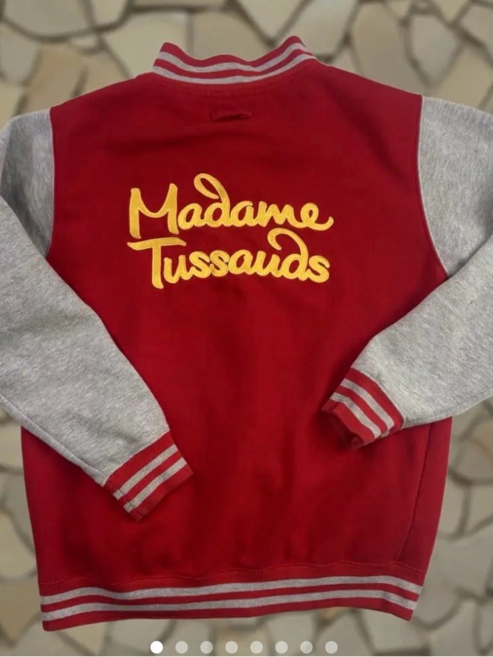 Madame Tussauds Gray Varsity Jacket
